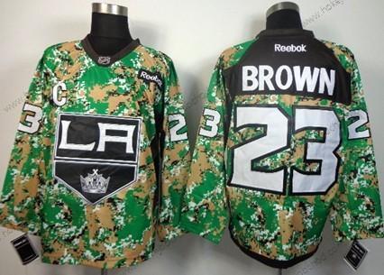 Muž Los Angeles Kings #23 Dustin Brown 2014 Camo Dres