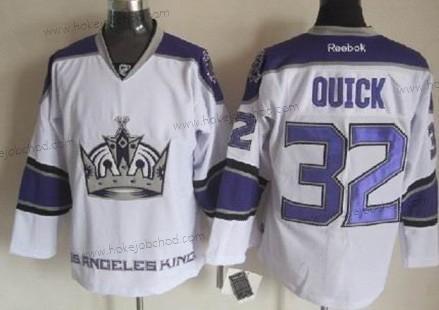 Muž Los Angeles Kings #32 Jonathan Quick Bílý Alternativní Dres