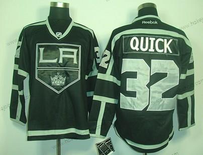 Muž Los Angeles Kings #32 Jonathan Quick Černá Ice Dres