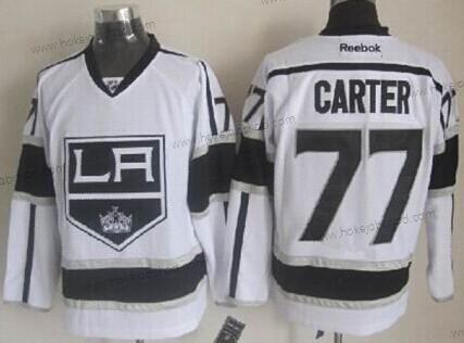 Muž Los Angeles Kings #77 Jeff Carter Bílý Dres