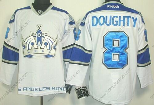 Muž Los Angeles Kings #8 Drew Doughty Bílý Alternativní Dres