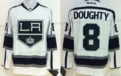 Muž Los Angeles Kings #8 Drew Doughty Bílý Dres