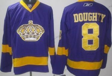 Muž Los Angeles Kings #8 Drew Doughty Nachový Dres