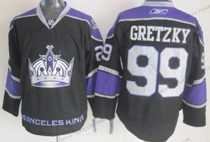 Muž Los Angeles Kings #99 Wayne Gretzky Černá Alternativní Dres