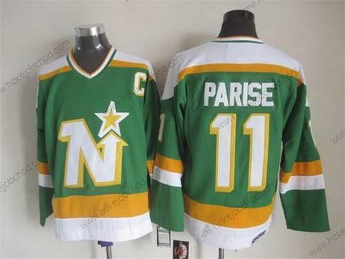 Muž Minnesota North Dallas Stars #11 Zach Parise 1978-79 Zelená CCM Vintage Dres