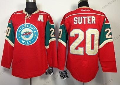 Muž Minnesota Wild #20 Ryan Suter Červené Dres