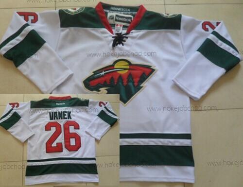 Muž Minnesota Wild #26 Thomas Vanek Bílý Dres