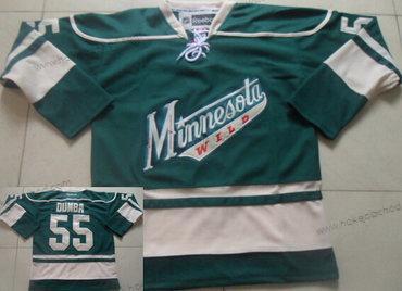 Muž Minnesota Wild #55 Matt Dumba Zelená Alternativní Dres