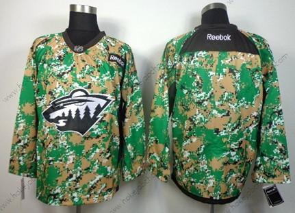 Muž Minnesota Wild Prázdný 2014 Camo Dres