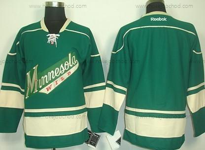 Muž Minnesota Wild Prázdný Zelená Alternativní Dres