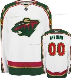 Muž Minnesota Wild Přizpůsobené Bílý Dres