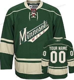 Muž Minnesota Wild Přizpůsobené Zelená Dres