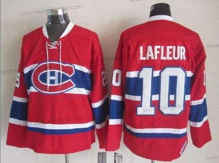 Muž Montreal Canadiens #10 Guy Lafleur 1970-71 Červené CCM Vintage Dres