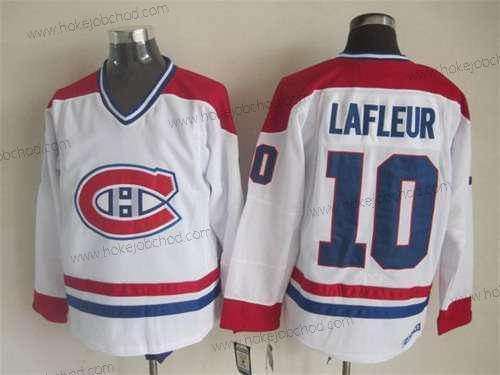 Muž Montreal Canadiens #10 Guy Lafleur Bílý CCM Vintage Dres