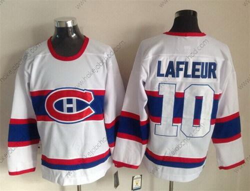 Muž Montreal Canadiens #10 Guy Lafleur Bílý Retro CCM Dres