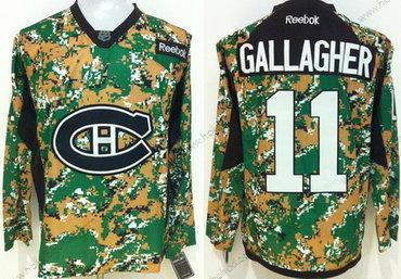 Muž Montreal Canadiens #11 Brendan Gallagher 2014 Camo Dres