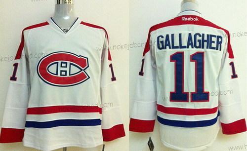 Muž Montreal Canadiens #11 Brendan Gallagher Bílý Dres