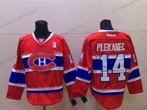 Muž Montreal Canadiens #14 Tomas Plekanec Červené Ch Dres