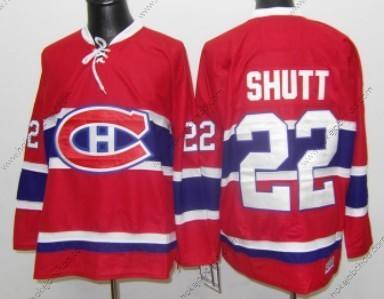 Muž Montreal Canadiens #22 Steve Shutt Červené Retro CCM Dres