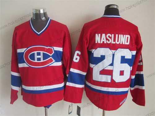 Muž Montreal Canadiens #26 Mats Naslund Červené CCM Vintage Dres