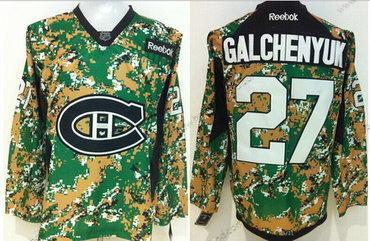 Muž Montreal Canadiens #27 Alex Galchenyuk 2014 Camo Dres