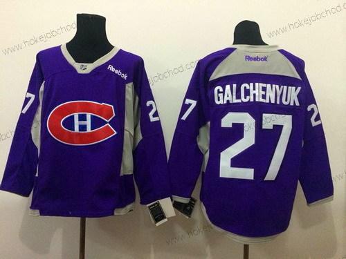 Muž Montreal Canadiens #27 Alex Galchenyuk 2014 Training Nachový Dres