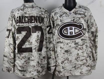 Muž Montreal Canadiens #27 Alex Galchenyuk Bílý Camo Dres