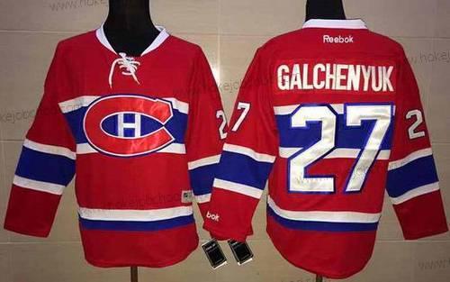 Muž Montreal Canadiens #27 Alex Galchenyuk Reebok Červené 2015-16 Domácí Premier NHL Dres