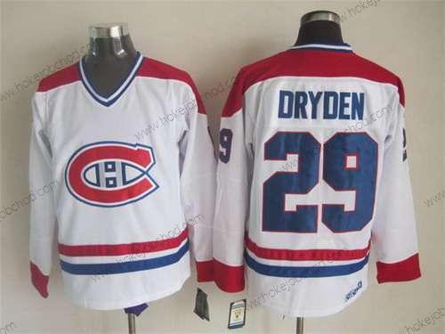 Muž Montreal Canadiens #29 Ken Dryden Bílý CCM Vintage Dres