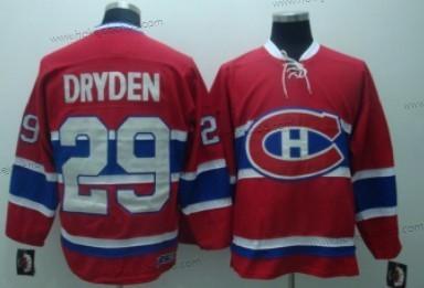 Muž Montreal Canadiens #29 Ken Dryden Červené Retro CCM Dres