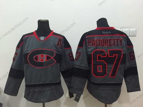 Muž Montreal Canadiens #67 Max Pacioretty Charcoal Šedá Dres