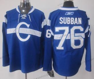 Muž Montreal Canadiens #76 P.K. Subban Modrý Dres