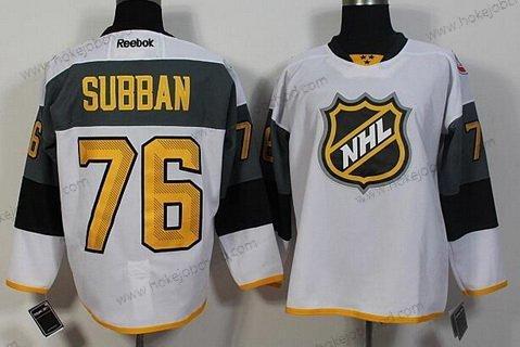 Muž Montreal Canadiens #76 Pk Subban Reebok Bílý 2016 NHL All-Star Premier Dres