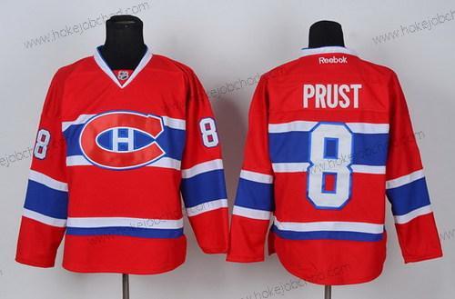 Muž Montreal Canadiens #8 Brandon Prust Červené Ch Dres