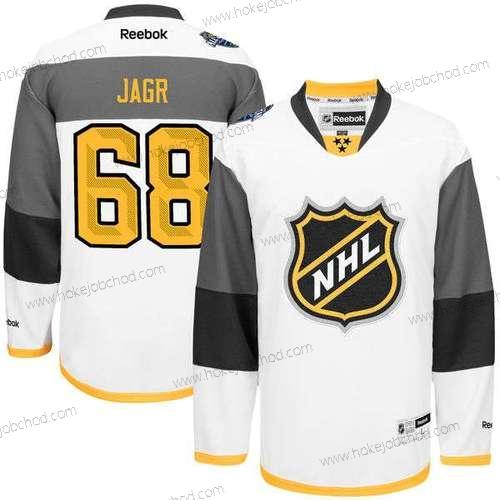 Muž NHL #68 Jaromir Jagr Reebok Bílý 2016 All-Star Premier Dres