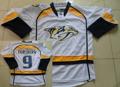 Muž Nashville Predators #9 Filip Forsberg Bílý Dres