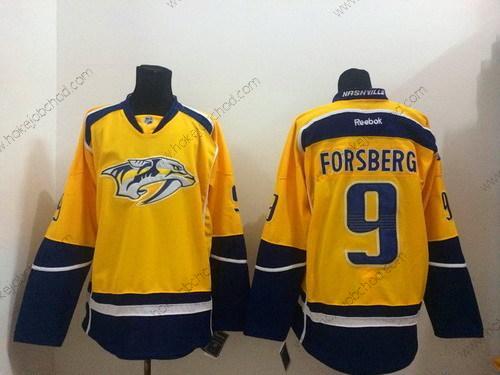 Muž Nashville Predators #9 Filip Forsberg Žlutá Dres