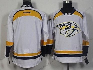 Muž Nashville Predators Prázdný Bílý Venkovní Hokejový Dres