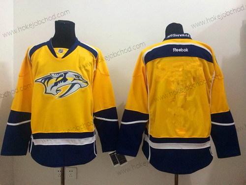 Muž Nashville Predators Prázdný Žlutá Dres