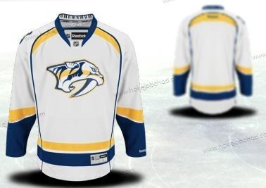 Muž Nashville Predators Přizpůsobené 2012 Bílý Dres