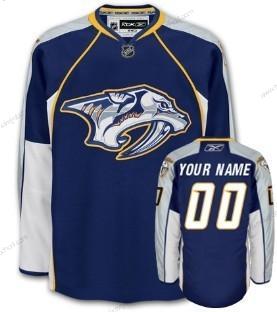 Muž Nashville Predators Přizpůsobené Modrý Dres