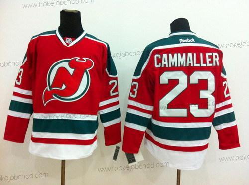 Muž New Dres Devils #23 Michael Cammalleri Červené With Zelená Dres