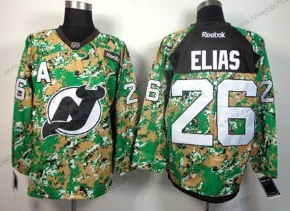 Muž New Dres Devils #26 Patrik Elias 2014 Camo Dres