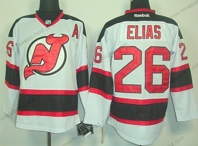 Muž New Dres Devils #26 Patrik Elias Bílý Dres