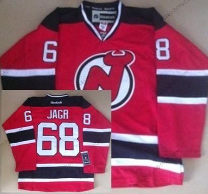 Muž New Dres Devils #68 Jaromir Jagr Červené With Černá Dres