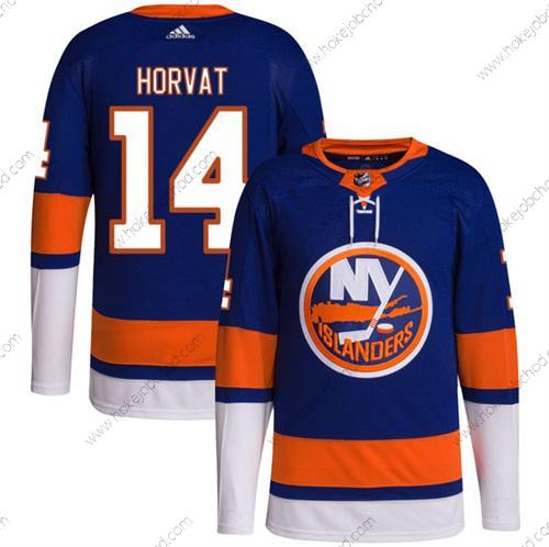 Muž New York Islanders #14 Bo Horvat Royal Modrý Oranžová Sešitý Dres