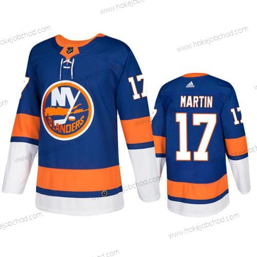 Muž New York Islanders #17 Matt Martin Royal Modrý Oranžová Sešitý Dres