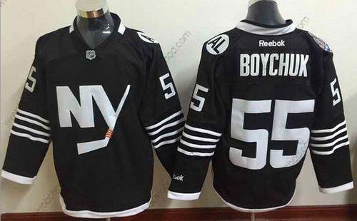 Muž New York Islanders #55 Johnny Boychuk 2015 Reebok Černá Premier Náhradní Dres