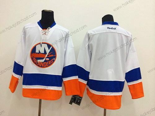 Muž New York Islanders Prázdný Bílý Dres