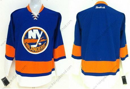 Muž New York Islanders Prázdný Modrý Dres